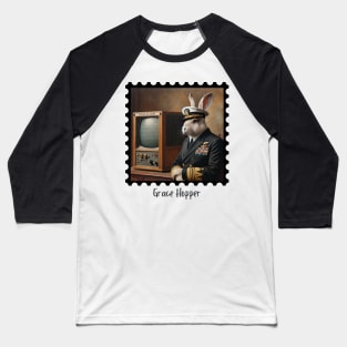 Grace Hopper (Rabbit) Baseball T-Shirt